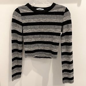 ZARA cropped sweater